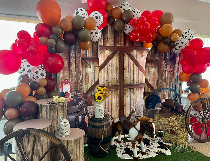 Allenjoy Chiara Backdrop Wall Set Arched Wall Set Birthday&Baby Shower&Wedding Party Decoration