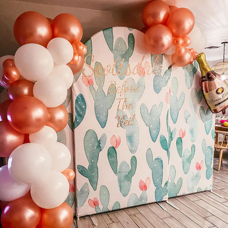 Allenjoy Chiara Backdrop Wall Set Arched Wall Set Birthday&Baby Shower&Wedding Party Decoration