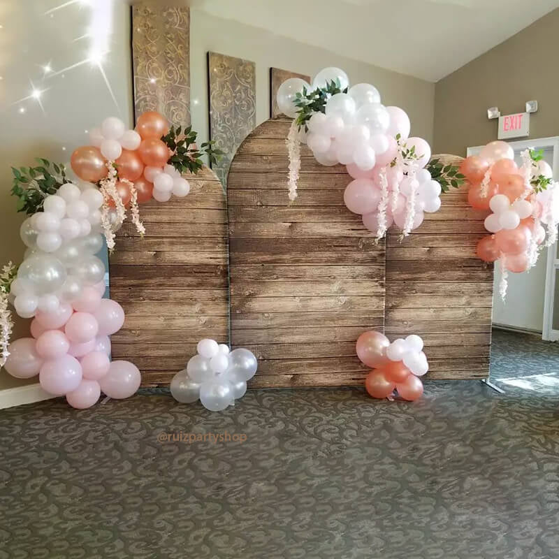Allenjoy Chiara Backdrop Wall Set Arched Wall Set Birthday&Baby Shower&Wedding Party Decoration