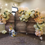 Allenjoy Chiara Backdrop Wall Set Arched Wall Set Birthday&Baby Shower&Wedding Party Decoration