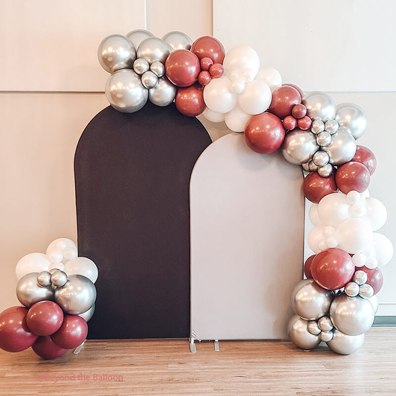 Allenjoy Chiara Backdrop Wall Set Arched Wall Set Birthday&Baby Shower&Wedding Party Decoration