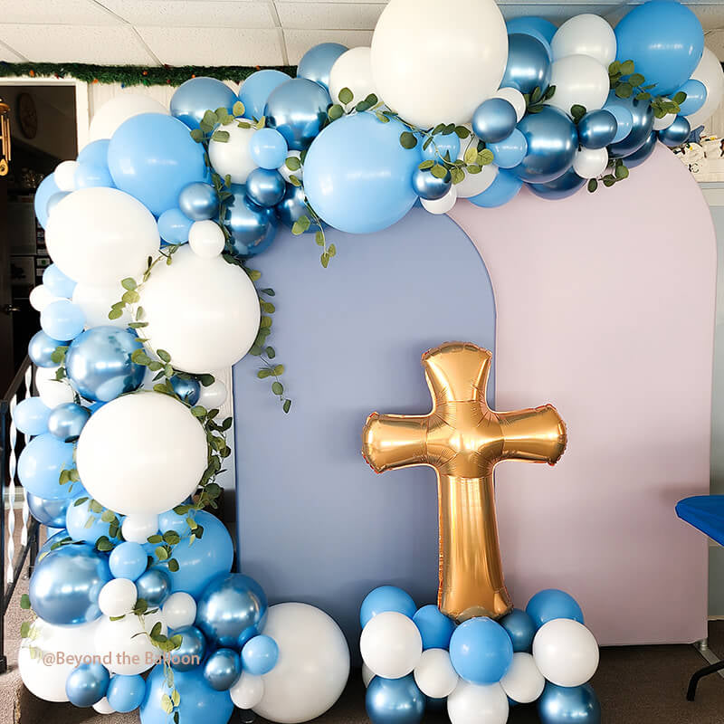 Allenjoy Chiara Backdrop Wall Set Arched Wall Set Birthday&Baby Shower&Wedding Party Decoration
