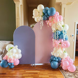 Allenjoy Chiara Backdrop Wall Set Arched Wall Set Birthday&Baby Shower&Wedding Party Decoration