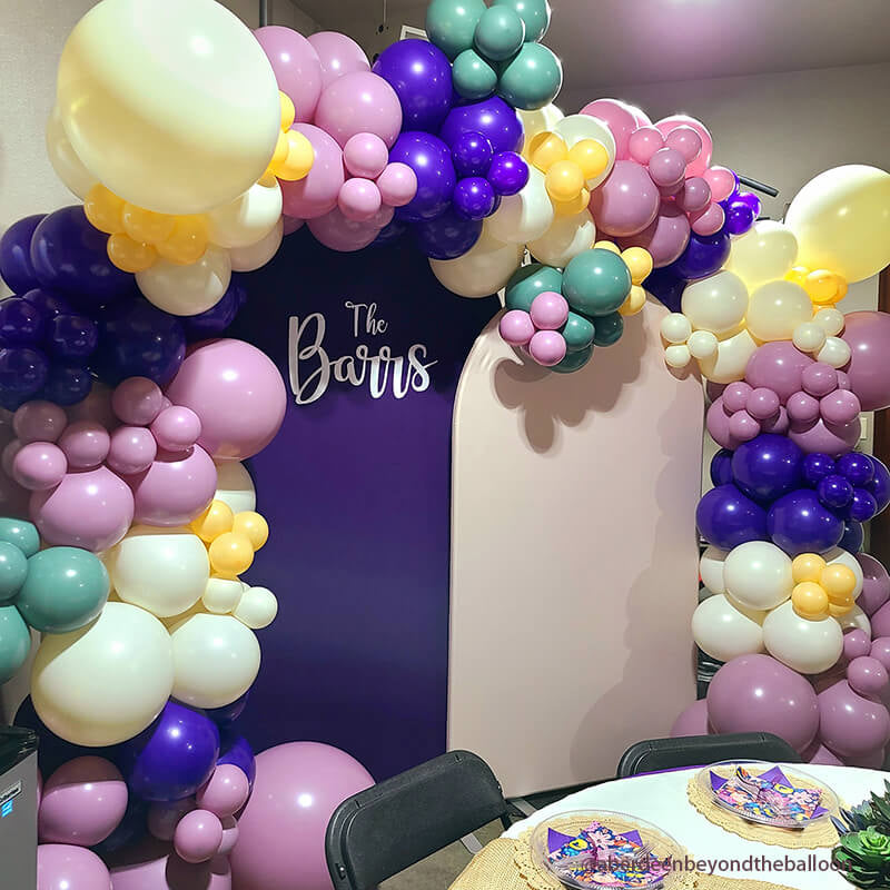 Allenjoy Chiara Backdrop Wall Set Arched Wall Set Birthday&Baby Shower&Wedding Party Decoration