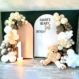 Allenjoy Chiara Backdrop Wall Set Arched Wall Set Birthday&Baby Shower&Wedding Party Decoration