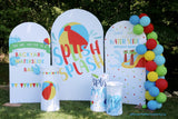 Allenjoy Chiara Backdrop Wall Set Arched Wall Set Birthday&Baby Shower&Wedding Party Decoration