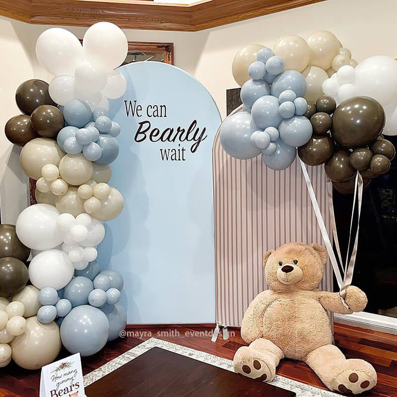 Allenjoy Chiara Backdrop Wall Set Arched Wall Set Birthday&Baby Shower&Wedding Party Decoration