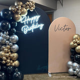 Allenjoy Chiara Backdrop Wall Set Arched Wall Set Birthday&Baby Shower&Wedding Party Decoration