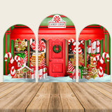 Allenjoy Christmas Candy Shop Chiara Arched Wall Covers