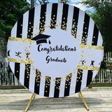 Allenjoy Class Of 2024 Circle Backdrop Cover