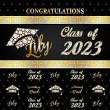 Allenjoy Class Of 2024 Graduation Backdrop