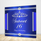 Allenjoy Diamonds And Pearls 16Th Birthday Backdrop