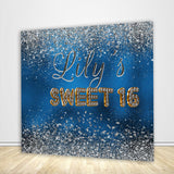 Allenjoy Diamonds Sweet 16 Backdrop