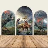 Allenjoy Dinosaur Theme Chiara Arch Wall Cover