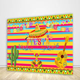 Allenjoy Fiesta Birthday Party Photography Backdrop