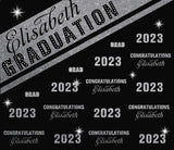 Allenjoy Graduation Backdrop 2024 Step And Repeat