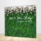 Allenjoy Greenery Wall Wedding Backdrop