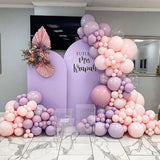 Allenjoy Lilac Chiara Arch Backdrop Covers