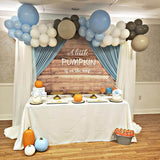 Allenjoy Little Pumpkin Baby Shower Backdrop