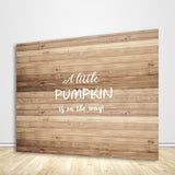 Allenjoy Little Pumpkin Baby Shower Backdrop