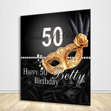 Allenjoy Masquerade Birthday Party Backdrop