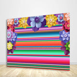 Allenjoy Mexican Fiesta Party Backdrop