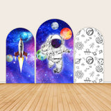 Allenjoy Outer Space Astronaut Chiara Arch Backdrop