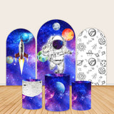 Allenjoy Outer Space Astronaut Chiara Arch Backdrop