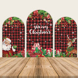 Allenjoy Santa Christmas Chiara Arched Wall Covers