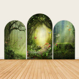 Allenjoy Secret Garden Theme Butterfly Backdrop Cover