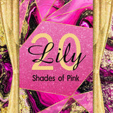 Allenjoy Shades Of Pink Birthday Backdrop