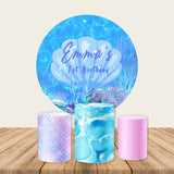 Allenjoy Underwater Mermaid Theme Birthday Party Backdrop