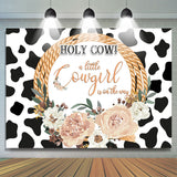 Allenjoy A Little Cow Girl Is On The Way Baby Showr Backdrop