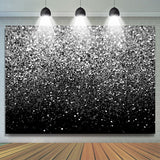 Allenjoy Abstract Sliver Bokeh Spots Birthday Party Backdrop