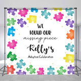 Allenjoy Adoption Celebration Custom Baby Shower Backdrop