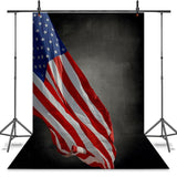 Allenjoy American Flag Abstact Backdrop For Independence Day