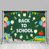 Allenjoy Balloons Classroom Back To School Photography Backdrop