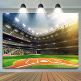 Allenjoy Baseball Sports Games Field For Boys Birthday Party Backdrop