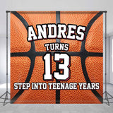 Allenjoy Basket Ball Teenage Year Custom Birthday Backdrop