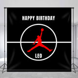 Allenjoy Basketbal Player Dunk Custom Boy Birthday Backdrop