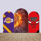 Allenjoy Basketball Teams Birthday Arch Backdrop Kit Boys