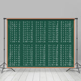 Allenjoy Blackboard Multiplication Educational Math Backdrop