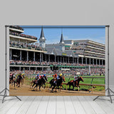 Allenjoy Boisterous Racecourse Sky Kentucky Derby Backdrops