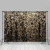 Allenjoy Bokeh Golden Glitter Chic Backdrop Photo Studio