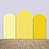 Allenjoy Bridge Yellow Colors One Sided Arch Backdrop Kit