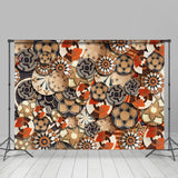 Allenjoy Circle Flowers Ethiopian Basket Pattern Backdrop