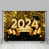 Allenjoy Confetti Congrats 2023 Graduation Party Backdrop