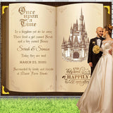 Allenjoy Custom Fairytale Storybook Backdrop Wedding Props