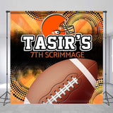 Allenjoy Custom Football Scrimmage 7Th Birthday Backdrop