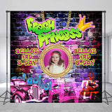 Allenjoy Custom Girl Fresh Princess Photo Birthday Backdrop